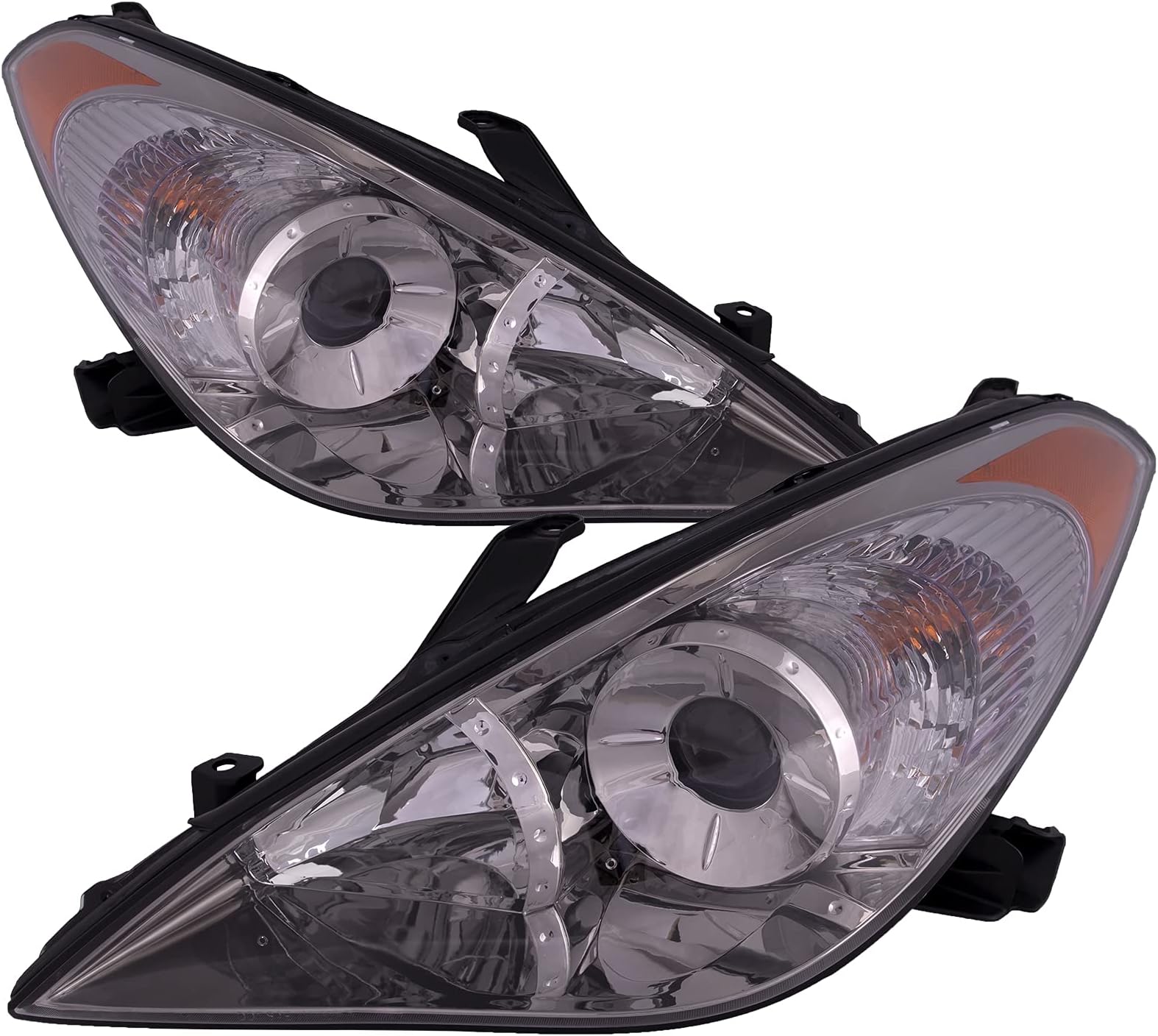 Amazon.com: PERDE Headlights Set Chrome Housing With Performance Lens ...
