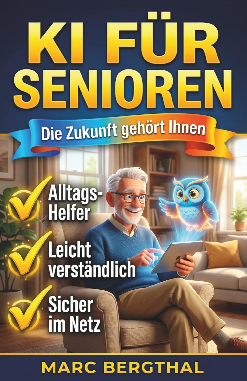 KI für Senioren: Schritt für Schritt in die digitale Zukunft: Der Ratgeber für den einfachen, sicheren und verständlichen Umgang mit Künstlicher Intelligenz