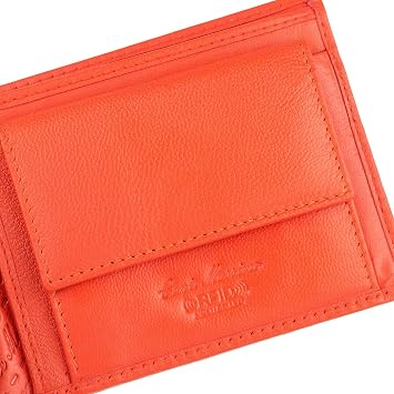Conte Massimo Men's Genuine Leather Handcrafted Wallet with RFID Protection and Gift Box