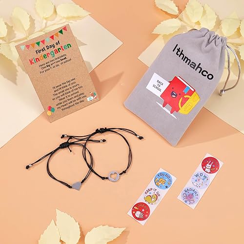 Miniatura 6 de First Day Of Kindergarten Bracelet, Back To School Bracelet Mommy And Me, Back To School Gifts For Kids, First Day Of School Bracelets For Mom And