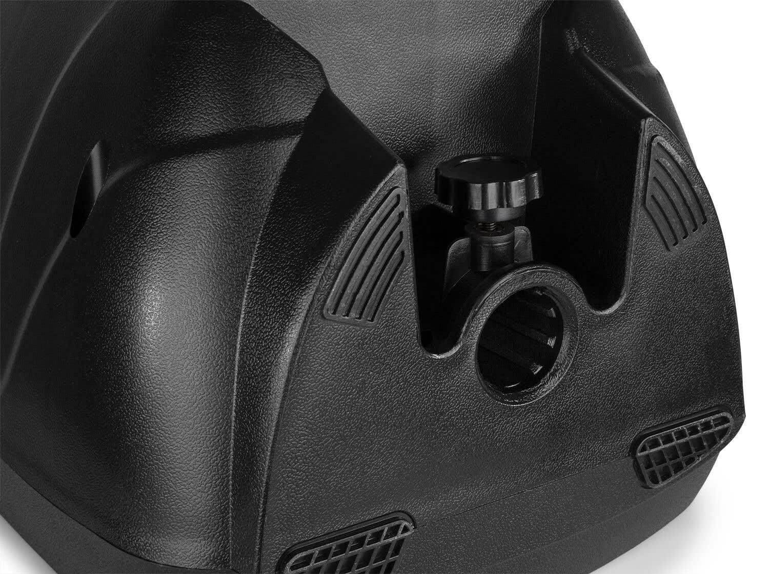 VONYX Pack Sono - Système de Sonorisation 400W avec 2 Enceintes Active et Passive et 2 Supports Réglables, Bluetooth, Idéal pour Les Soirées et Évènements