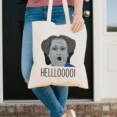 Miniatura 10 de XYANFA Mrs Doubtfie - Bolsa de maquillaje inspirada en la película de los 90, divertida bolsa para abuela, bolsa con cremallera para fanáticos de la