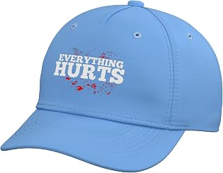 Everything Hurts Funny Workout Fitness Adjustable Baseball Hat