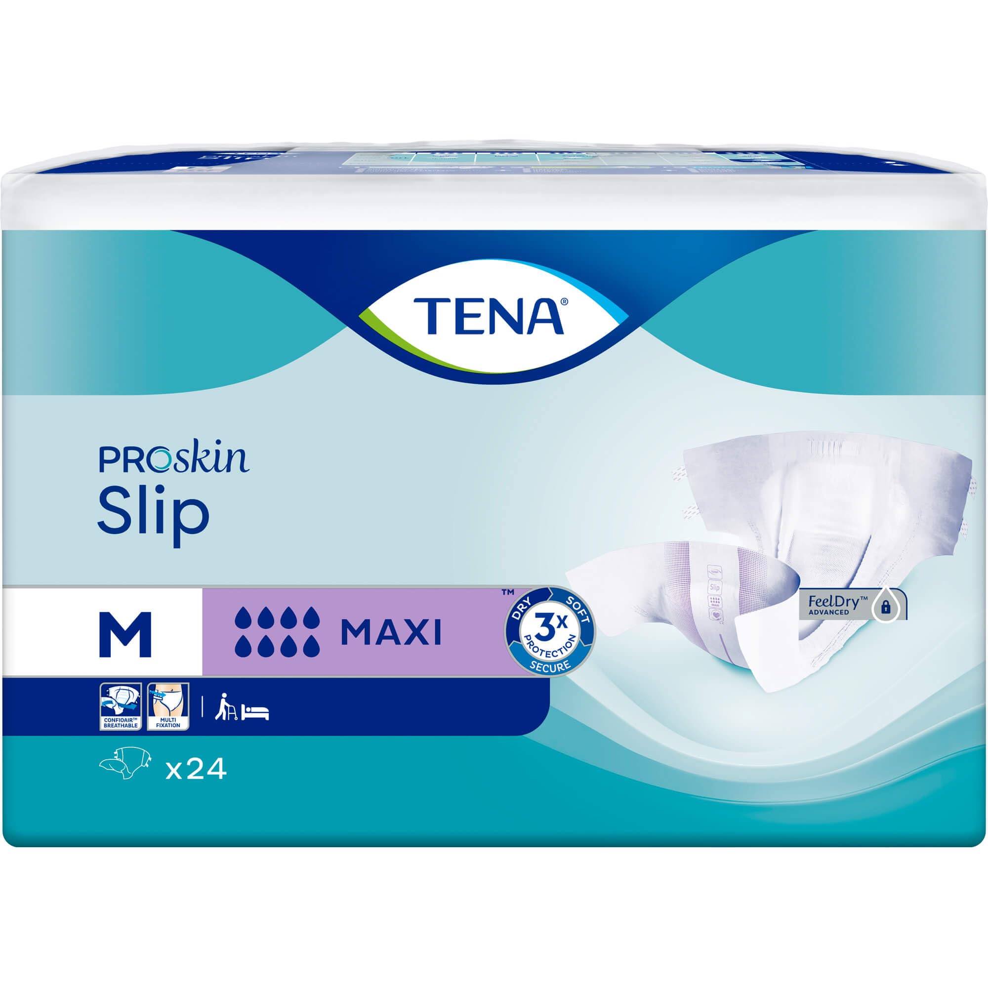 TENA Majtki ProSkin Maxi opakowanie 24 pieluchy