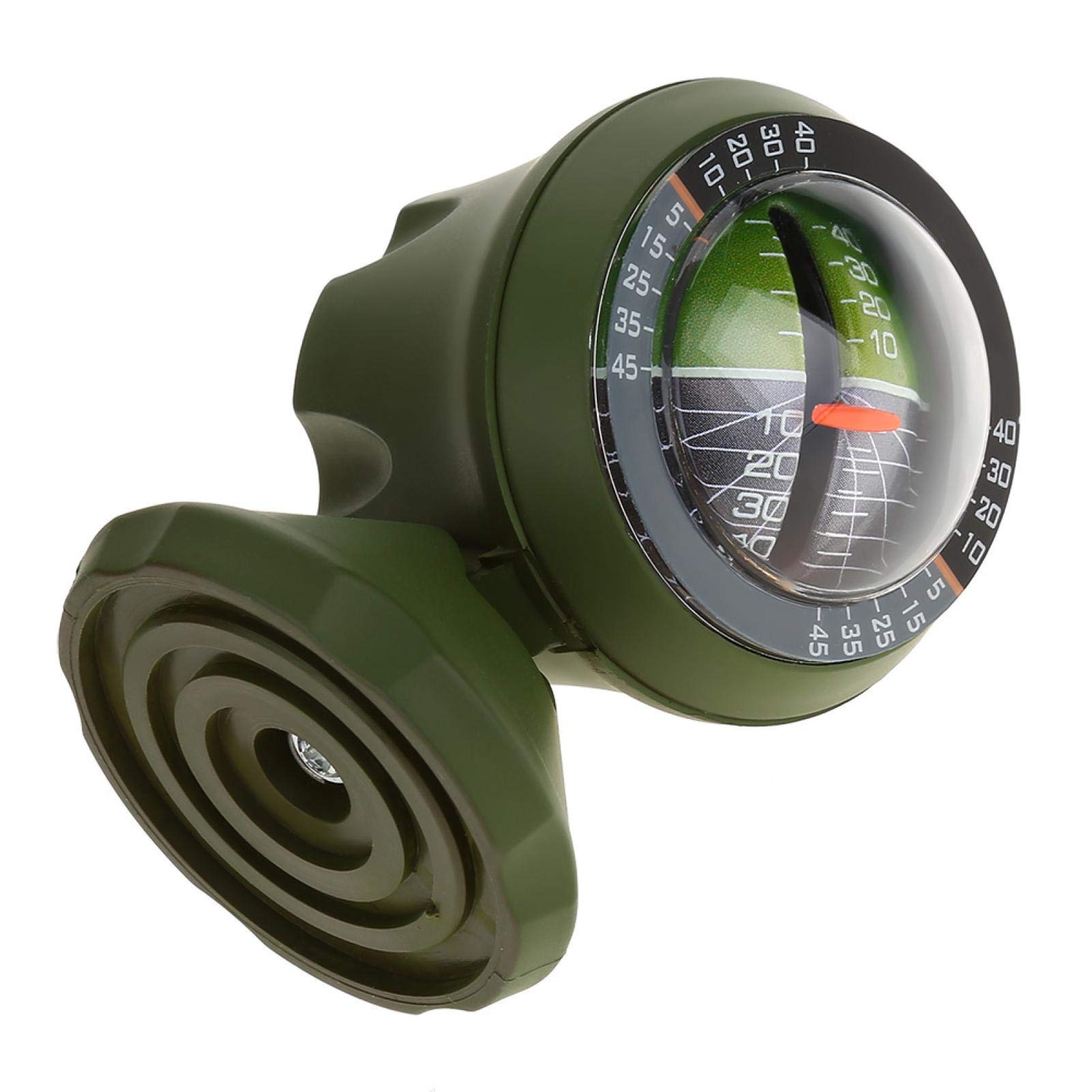 Keenso Car Inclinometer, Digital Inclinometer High Sensitivity Angle Slope Balancer with Adjustable View Angle Mountain Climbing Tools