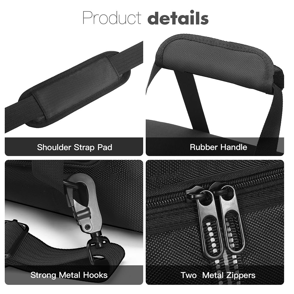 Étui de transport pour station d'alimentation portable Anker SOLIX C1000 - Sac de rangement de voyage avec bandoulière et poignée
