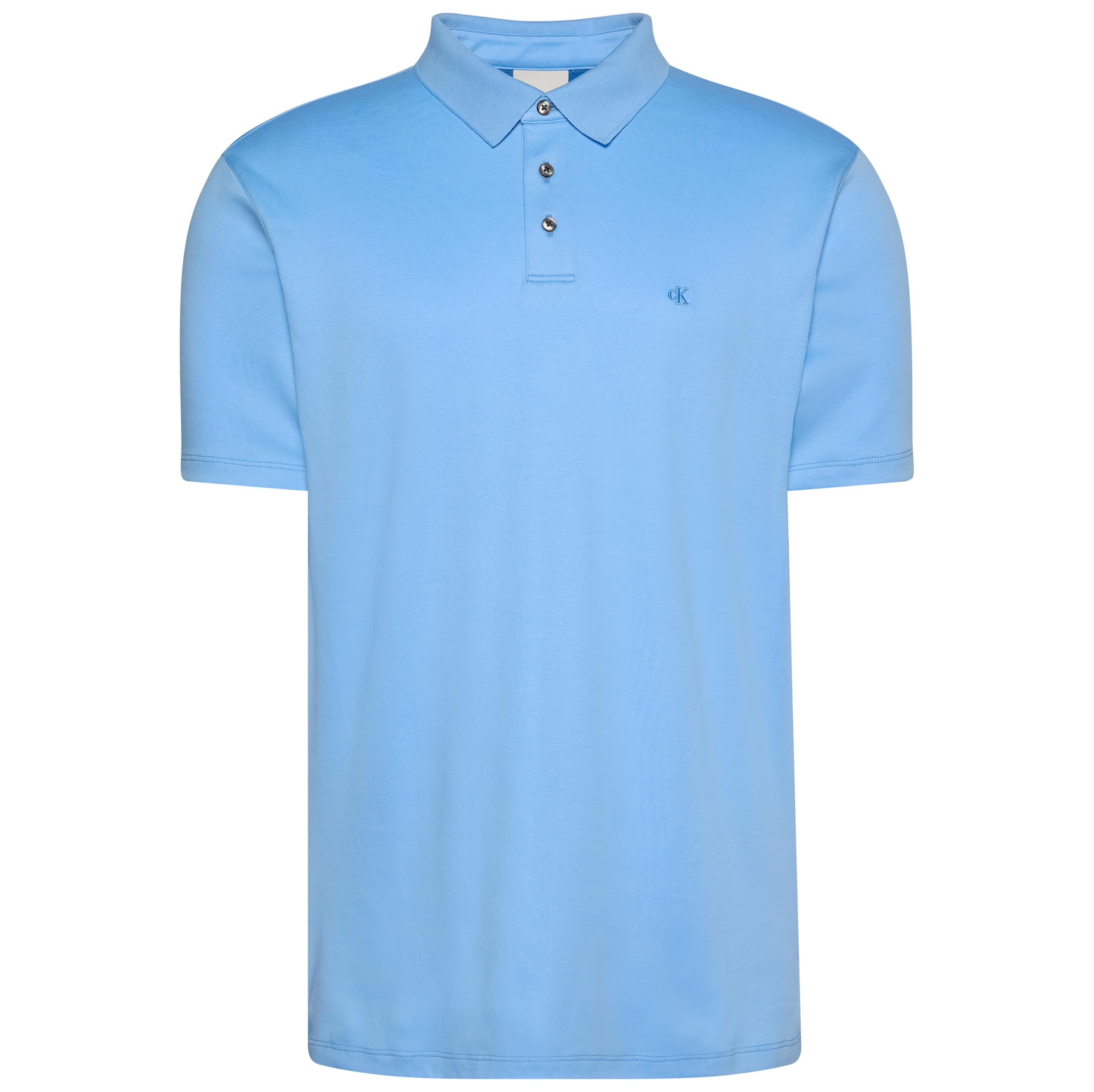 Calvin Klein Men's Short Sleeve Supima Chest Embroidered Polo