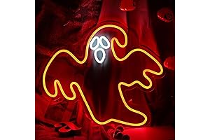 Halloween Ghosts LED Neon Sign Lights for Ghostly Luminance