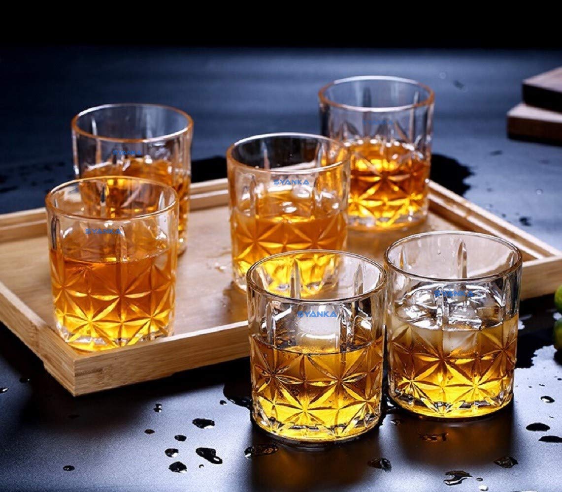 SYANKA Italian Whiskey Glasses - Set of 2 -2