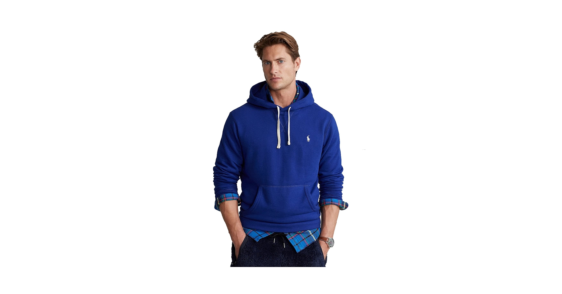 Polo Ralph Lauren Mens Cabin Fleece Hoodied Sweatshirt (M