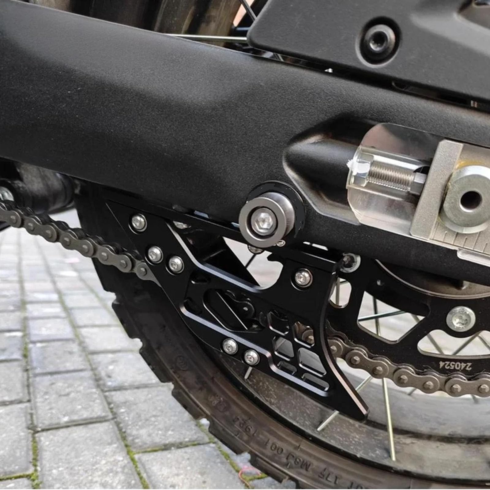 Paracatena per 450MT MT450 con copertura a 360 gradi e design regolabile, guida per catena