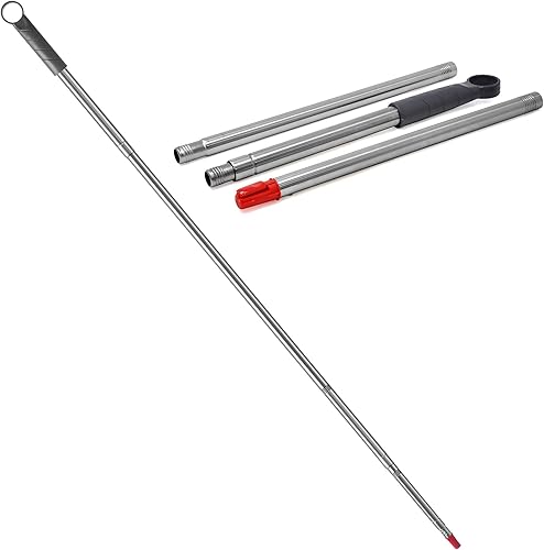 FAYINA Mango de acero inoxidable, extensible hasta 56 pulgadas