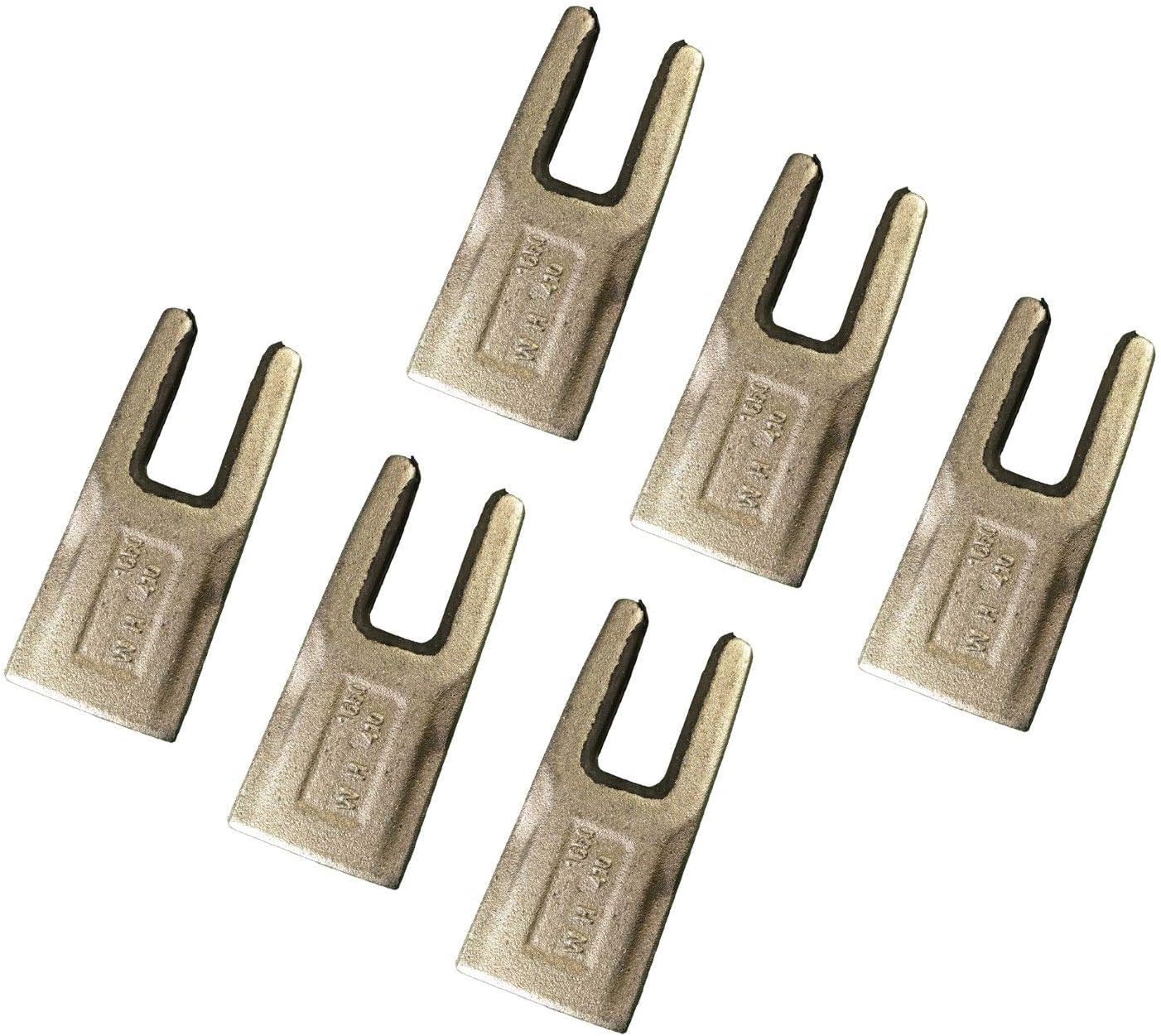 6 Pengo 1650 Fast Lock MD Utility Auger Dirt Teeth - 140200