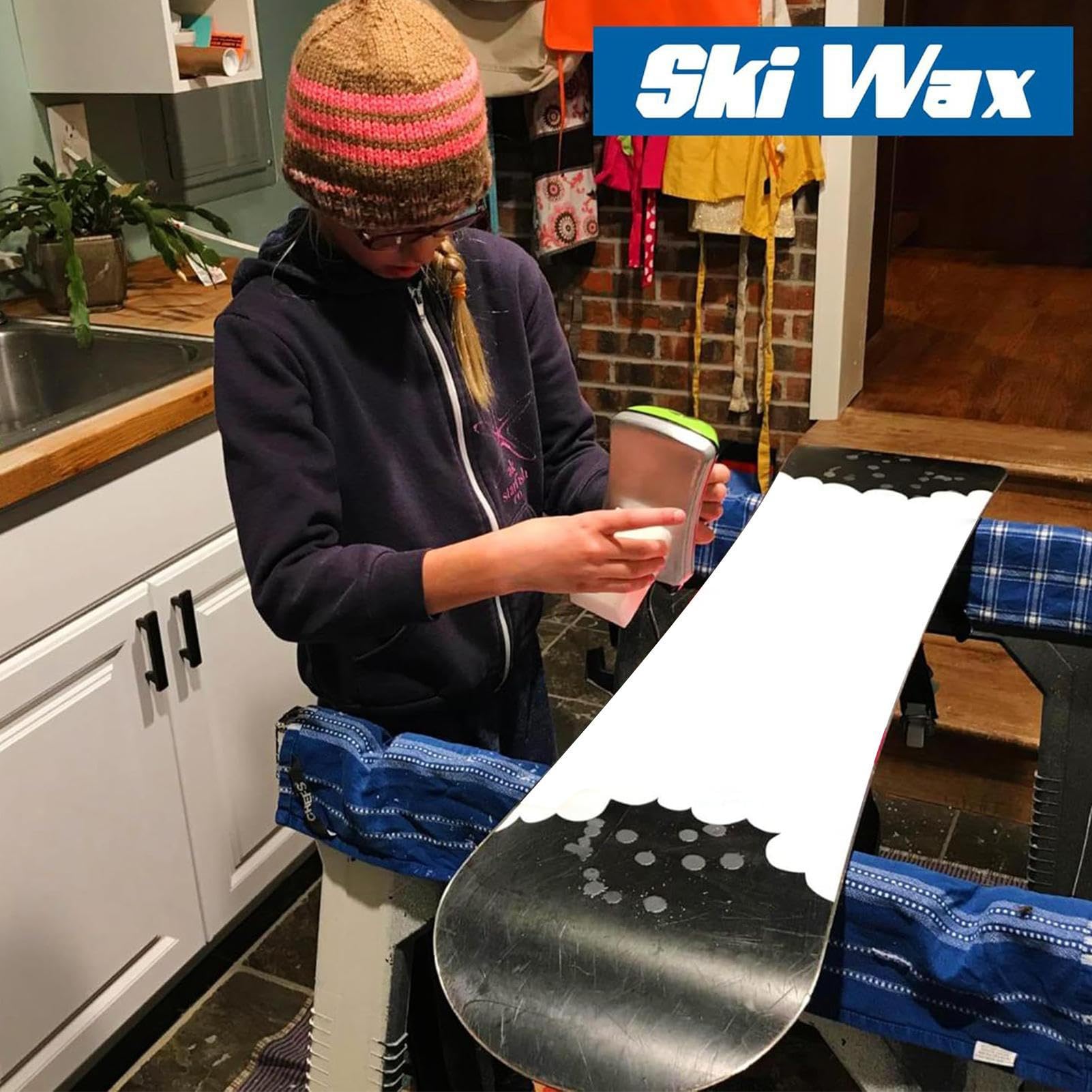 Générique Fart de Ski - Taille 8x5,5x2cm | de Glisse Universelle, mélange de Universel pour Toutes Les Saisons, la de Ski est principalement utilisée pour réduire la Friction, améliorer la Glisse - 3