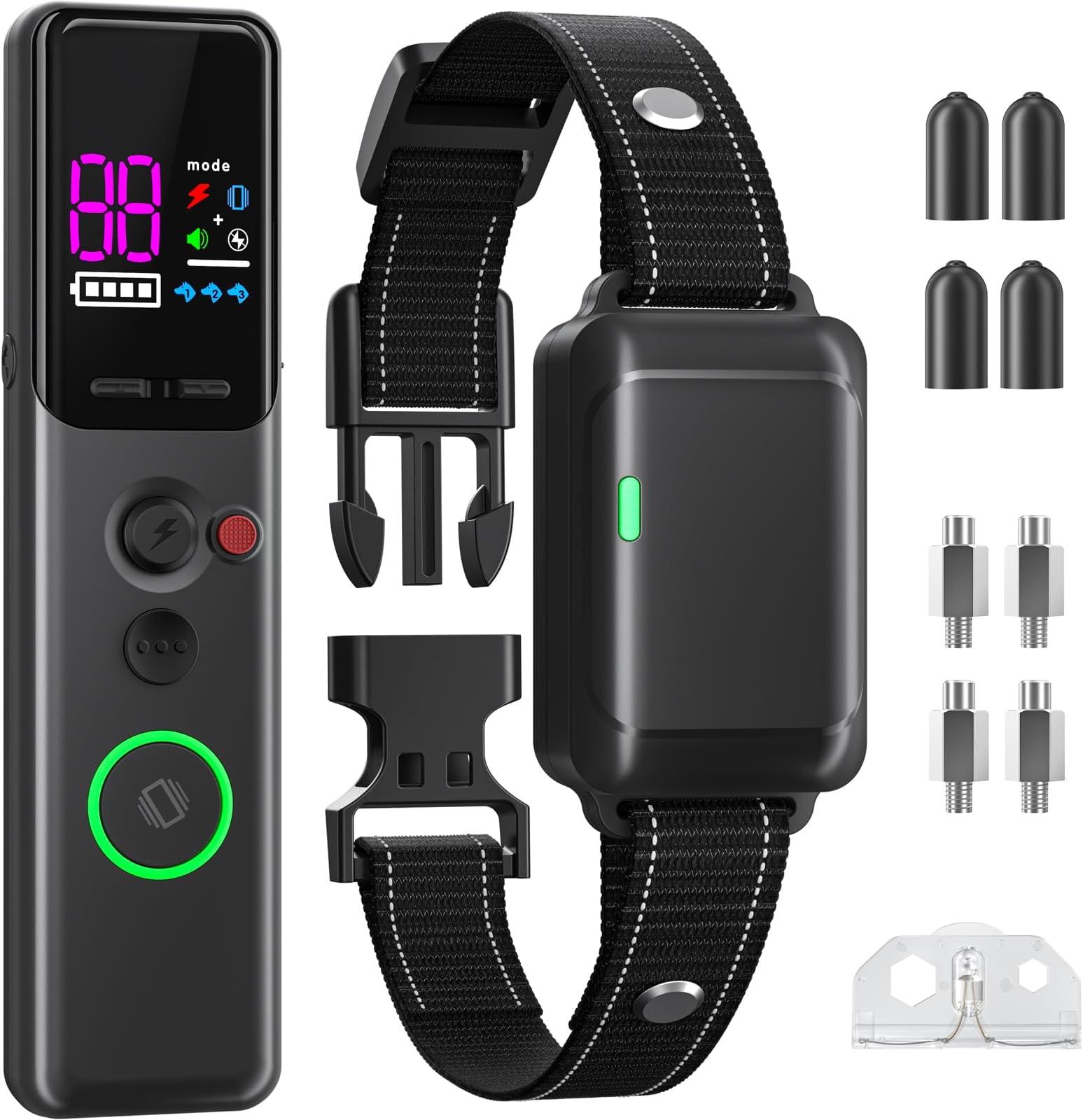 Dog Training Collar with Remote, QzkBoeo 1600FT Dog Shock Collar with