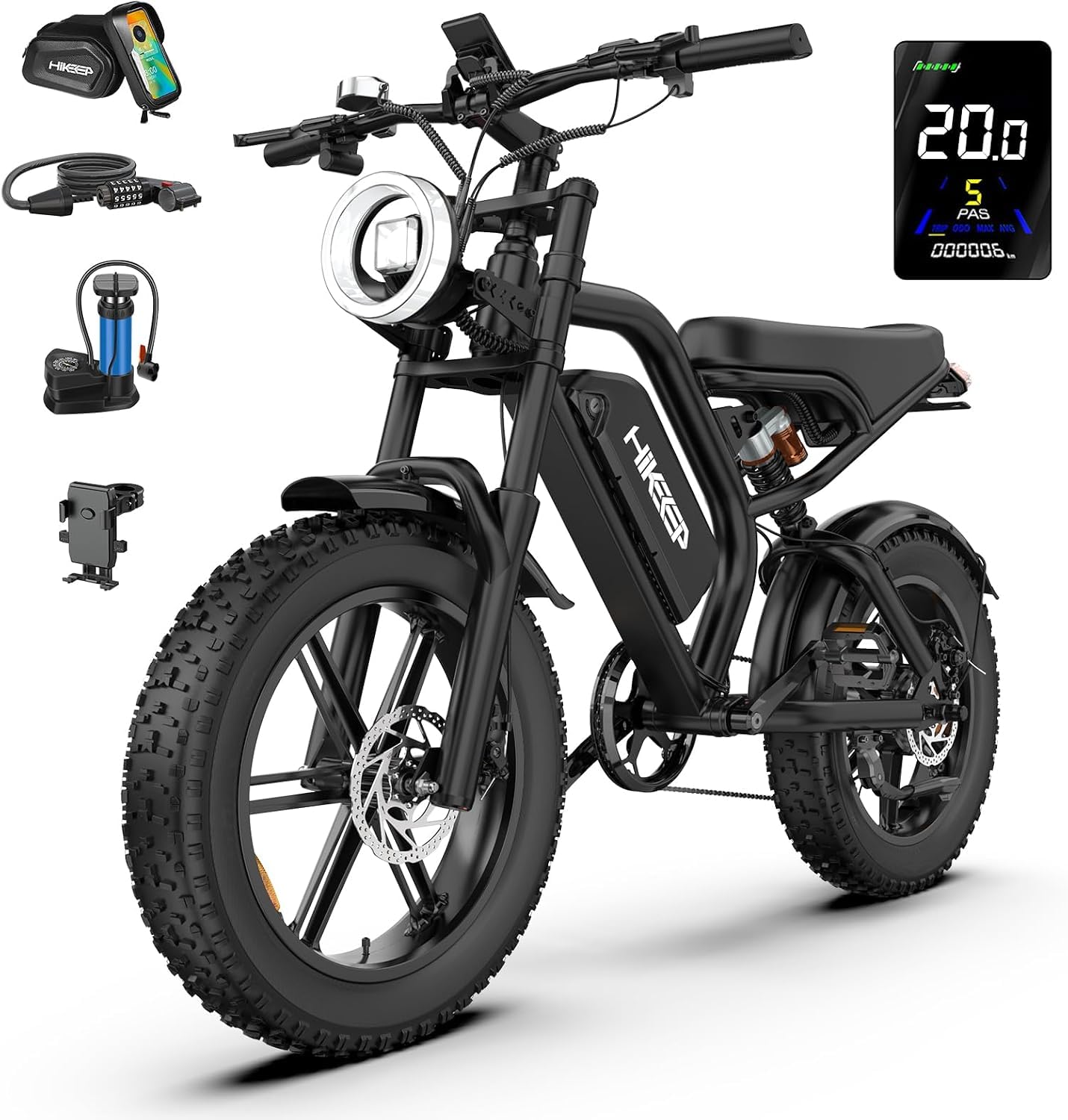 K6-G Electric Bike for Adults