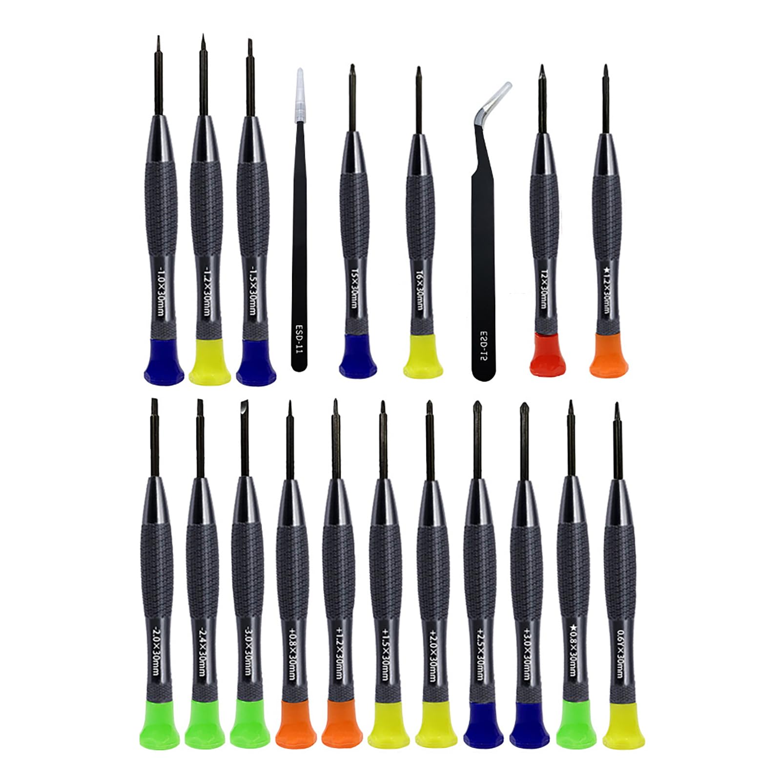 Pocket Screwdriver Set, Tip, for Detailed Works Maintenance Eyeglasses Watches Phone Laptop Fixing Eyeglass