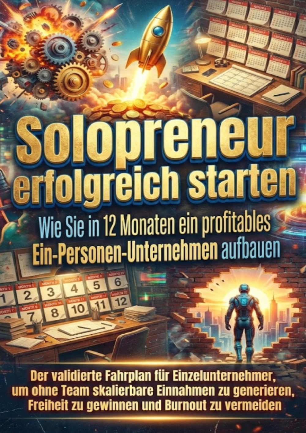 Solopreneur erfolgreich starten: Wie Sie in 12 Monaten ein profitables Ein-Personen-Unternehmen aufbauen
