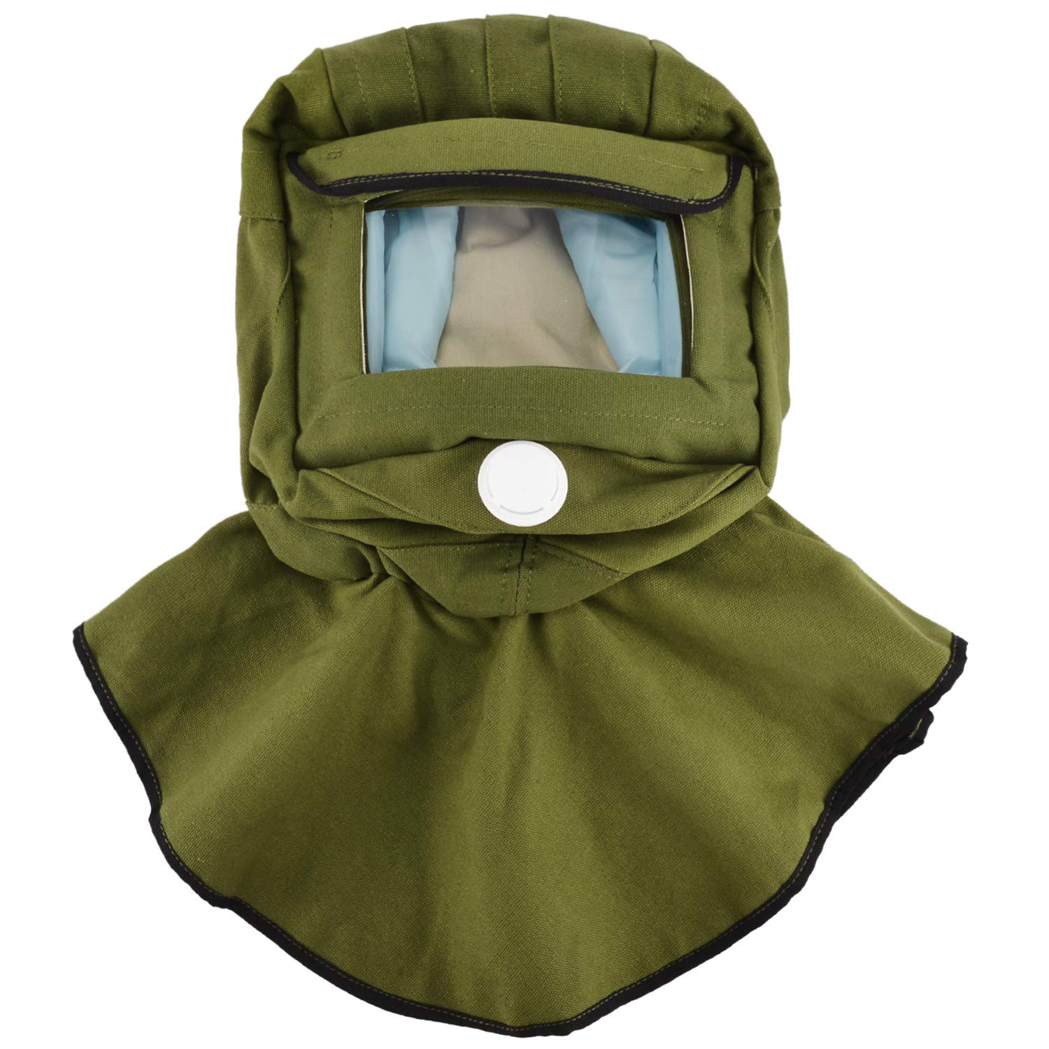 Holulo Sand Blasting Cap Shawl Cap Sandblaster Mask Anti-dust Hood Protective Gear Safety Mask