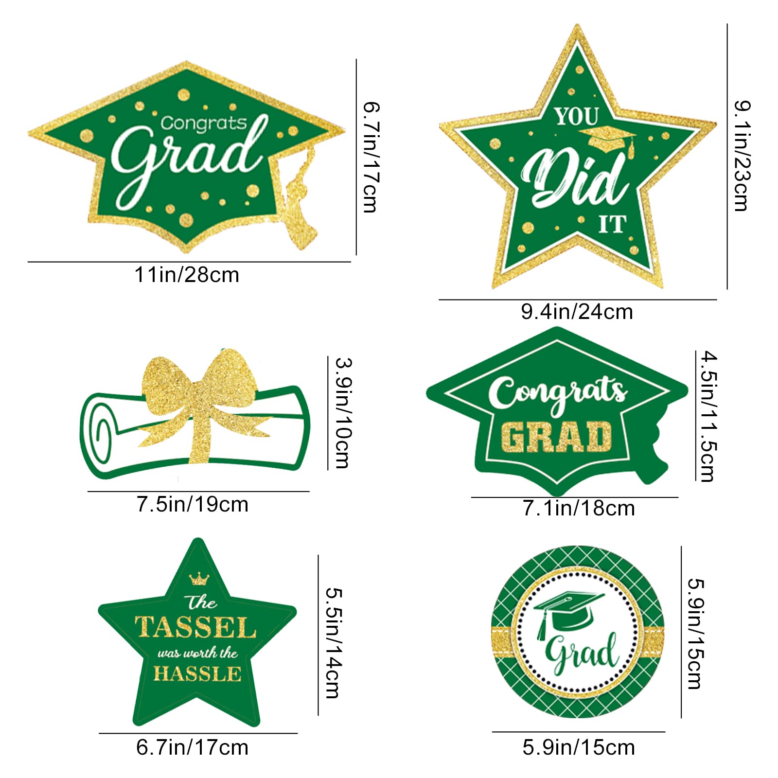 Green And Gold Graduation Clipart Graduation Green Images Free
