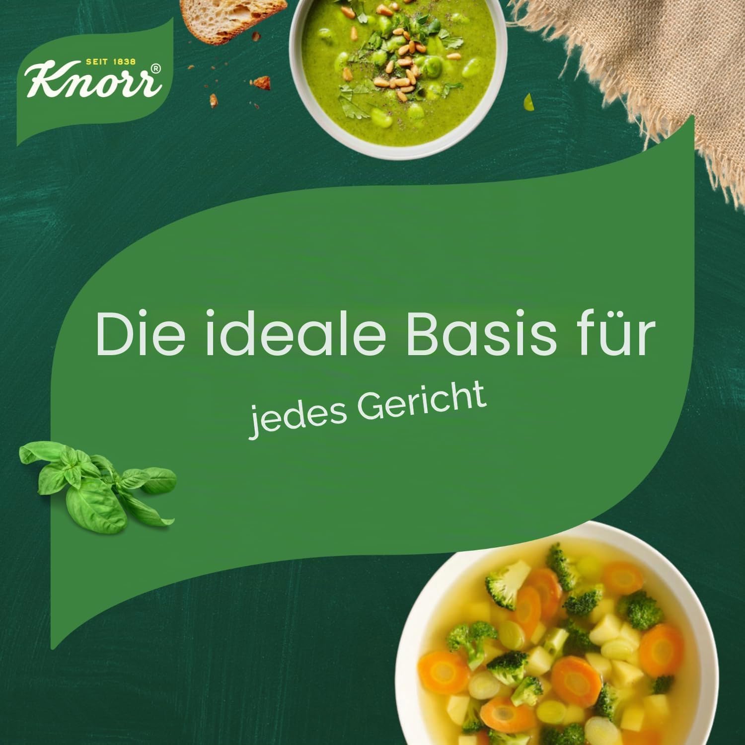 KNORR - Hühnchen Pulver, 6er pack (6 X 900 gm)