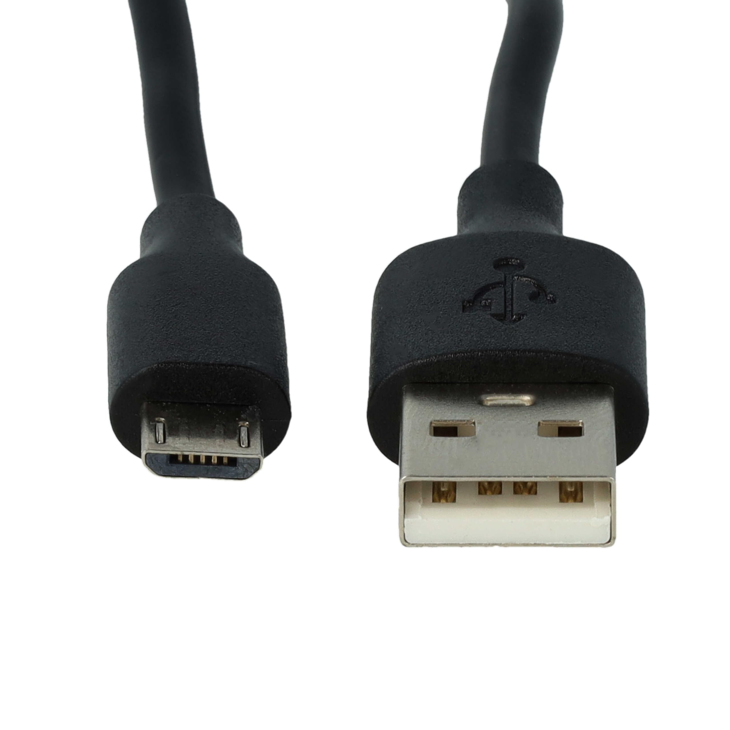 vhbw USB-C Ladegerät kompatibel mit Canon Digital Ixus VII, V2, V3 Kamera - Ladeschale + USB-C Kabel Ladeanzeige