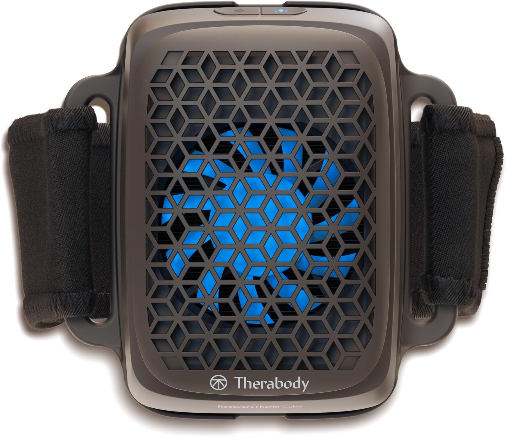 Therabody RecoveryTherm Cube - Instant Heat, Cold and Contrast Therapy for Pain Relief, Aches and Pains, and Muscle Recovery - Portable Hands Free Cryotherapy Machine with Cold Compress & Heating Pad
