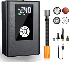 Mini Compressor, Calibrador De Pneu Portatil De Ar Forte