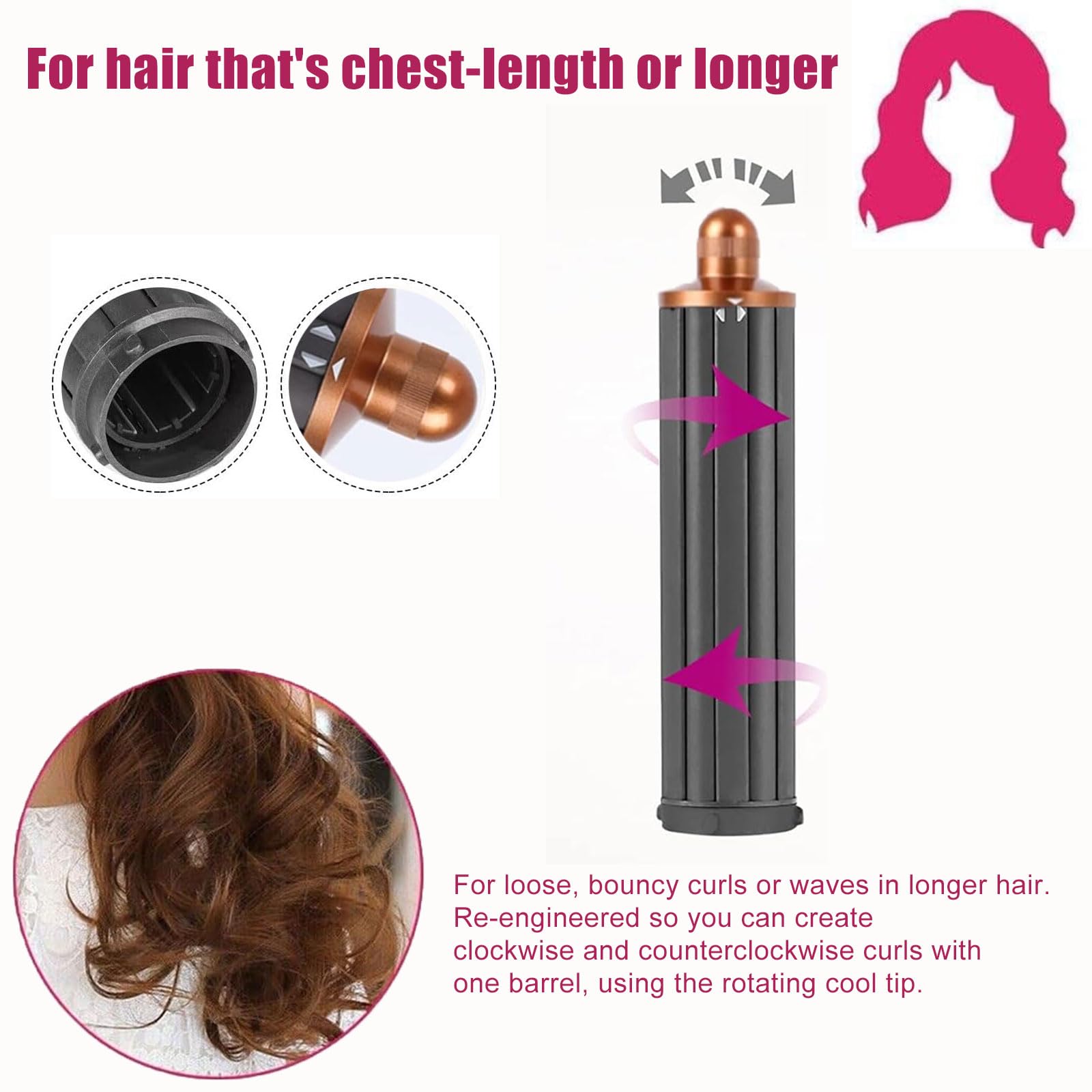 Amazon.co.jp: ダイソン Airwrap Styler HS05/HS01用 アップグレード