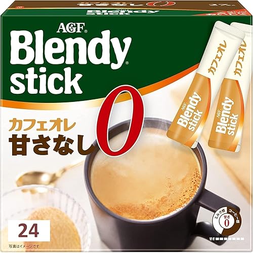 Blendy AGF Café Blendy Stick Cafe Au Lait Sin dulzura 0.29 oz X 27 piezas