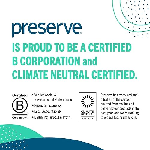 Miniatura 3 de Preserve - Recipiente para almacenamiento de alimentos 4 unidades color verde