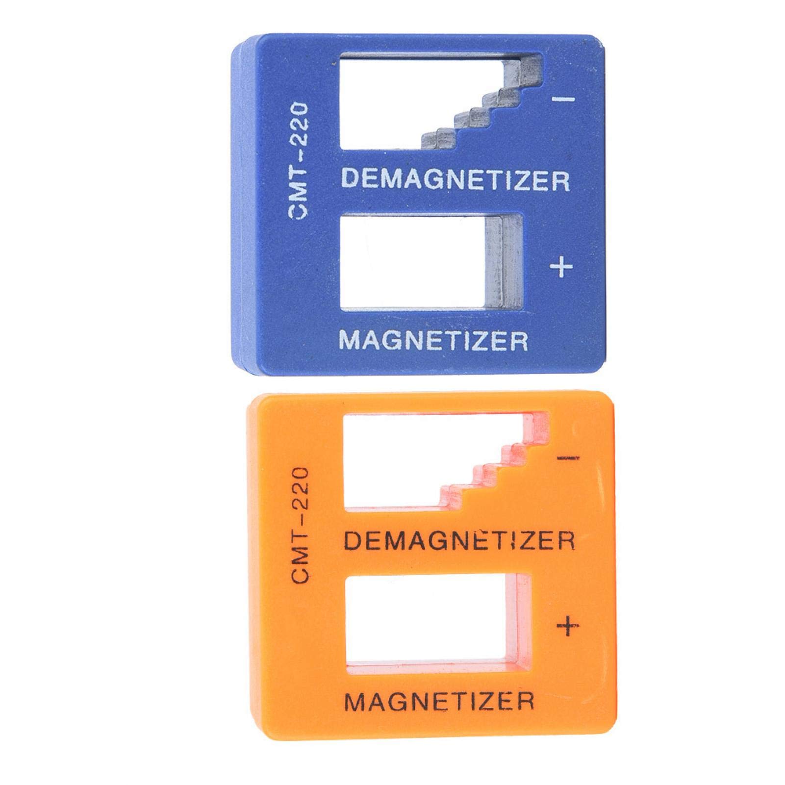 2 In 1 Magnetizer Demagnetizer Tool Set 2pcs Quick Magnetization & Demagnetization Tool Purpose Magnetic for Screwdriver Drill Bits