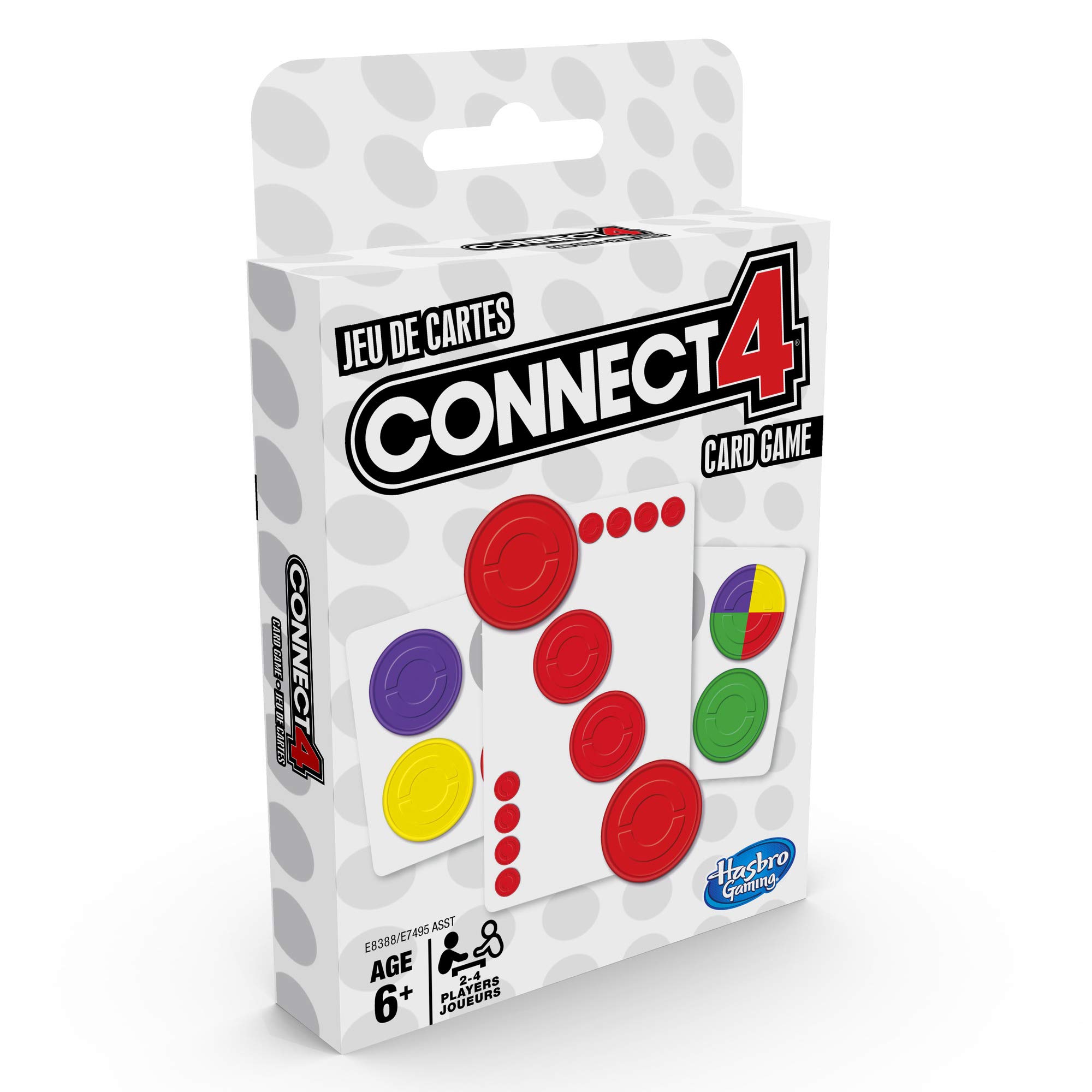 PC 4 Childrenページ Connect 4 Card Game for Kids Ages 6 and Up, 2-4 Players 4-in