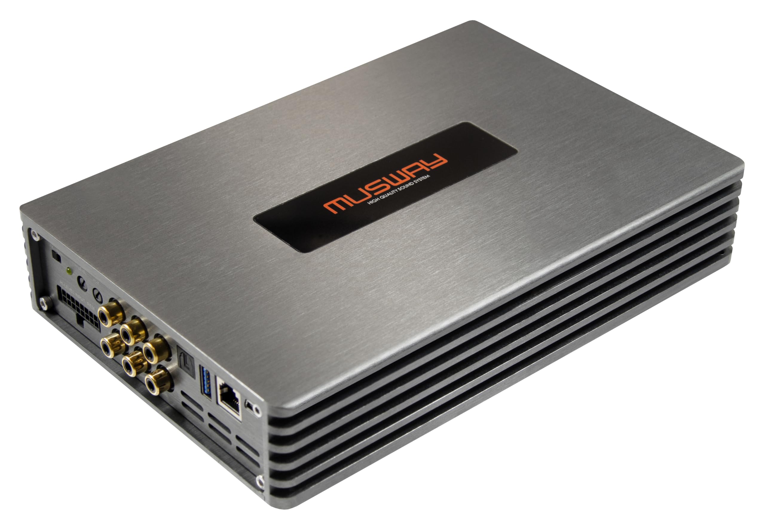 MUSWAY M6PRO-512K - Digitaler 6-Kanal Verstärker mit 10-Kanal DSP | 1,2KW Gesamtleistung