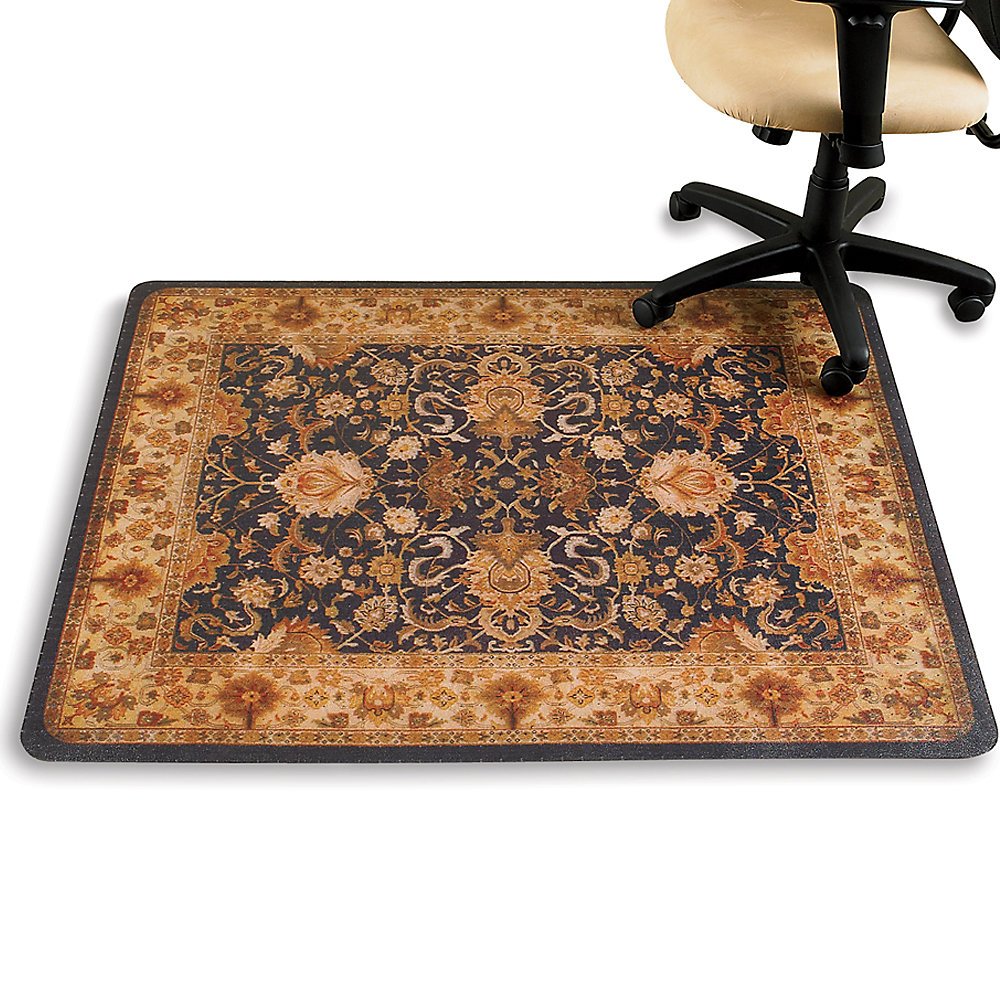 Designer Chair Mat 48X36" NonStudded For Hard Floors