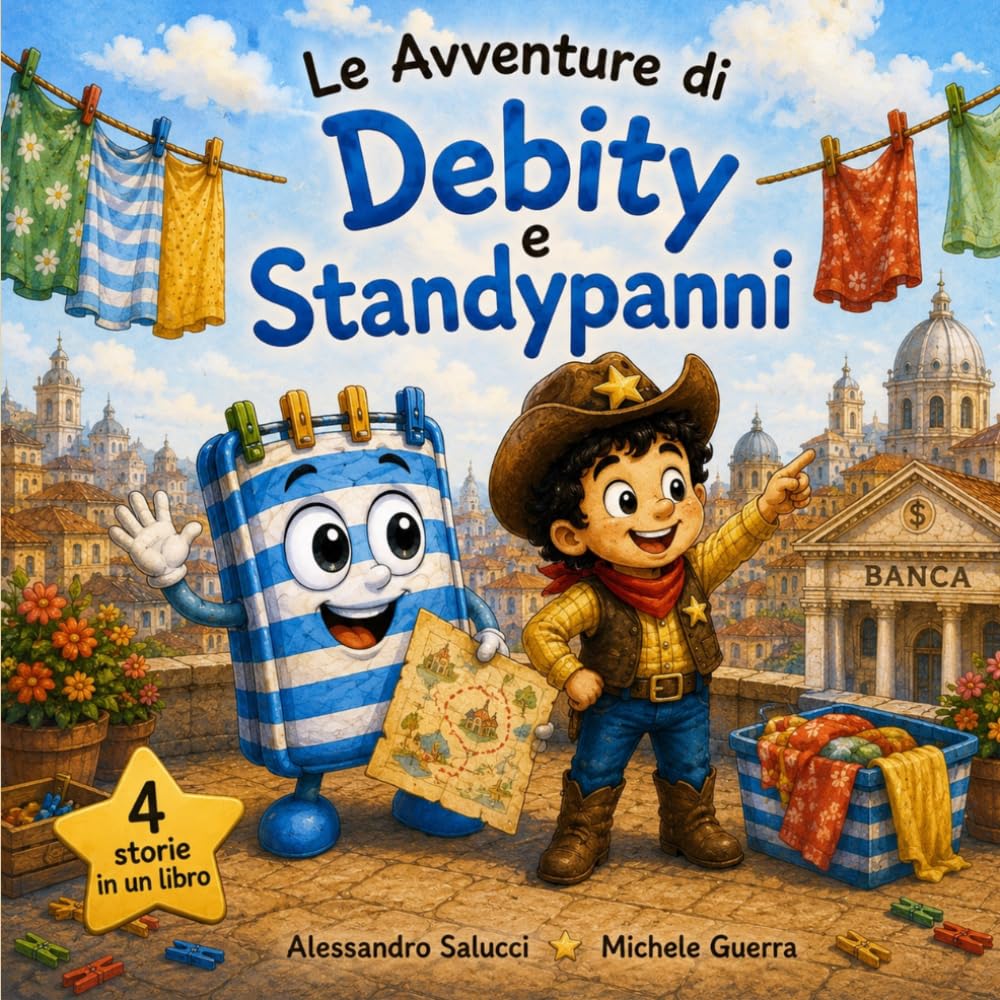 Le avventure di Debity e Standypanni: 3 storie per la crescita dei bambini