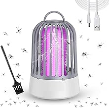 DEVADECOR Dirty Bug Killer Mosquito Repellent Lamp with USB Charging Port, Suitable for Home and Office Indoor and Outdoor (Fly Mosquito_Trap)