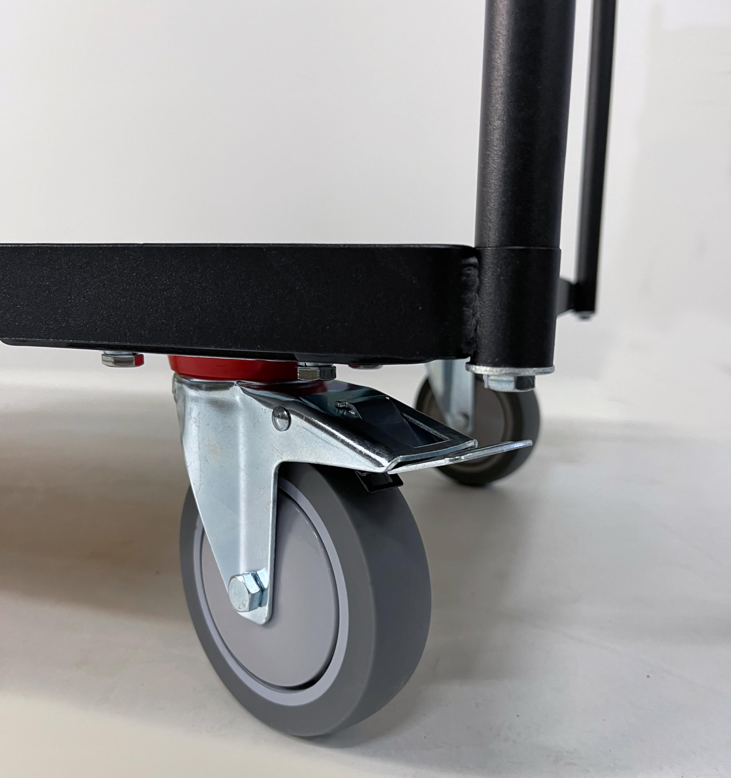Mobilny wózek platformowy 99×60 cm H102 cm – wózek transportowy do garażu, warsztatu, domu i piwnicy