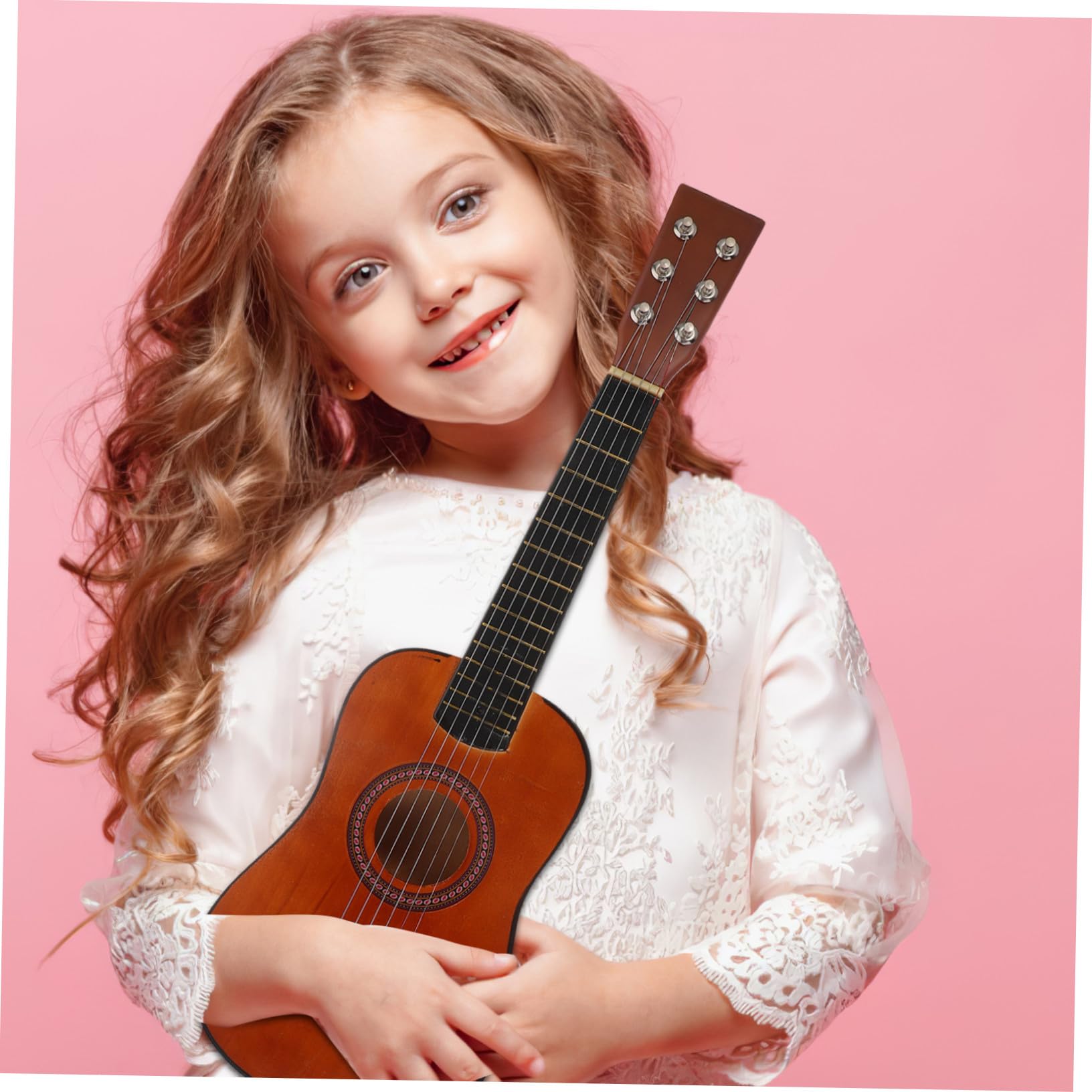 Madera Guitarra de Juguete 23 Pulgadas para Niños y Principiantes