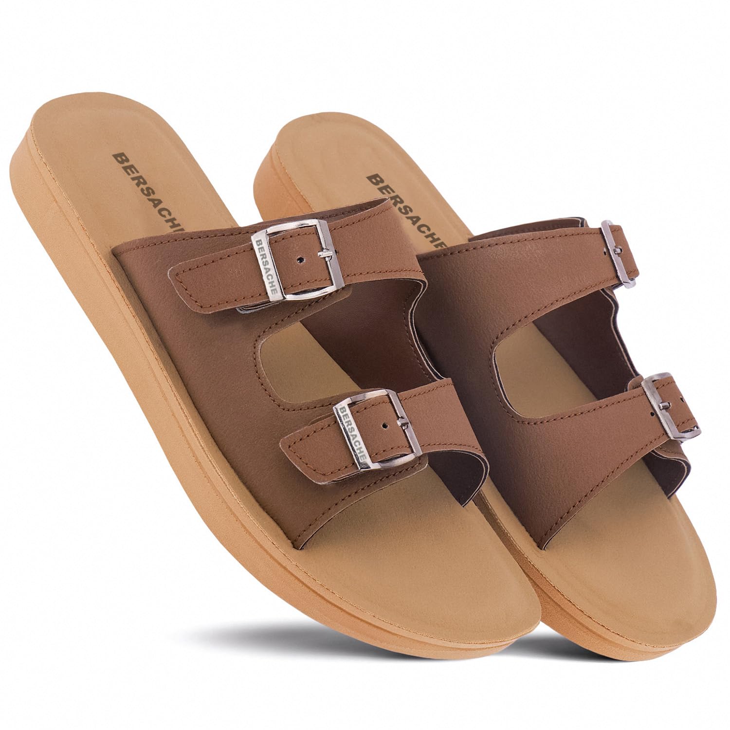 Extra Soft Casual CHAPPAL with Regular wear with Ultra Soft Brown Flats for Women's-image-41