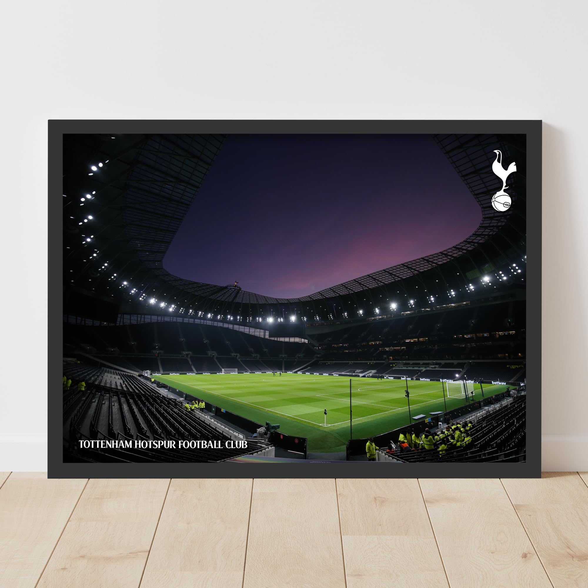 Themed Tottenham Hotspur Print - Empty Stadium Poster Wall Art (42cm x 59.4cm - A2)