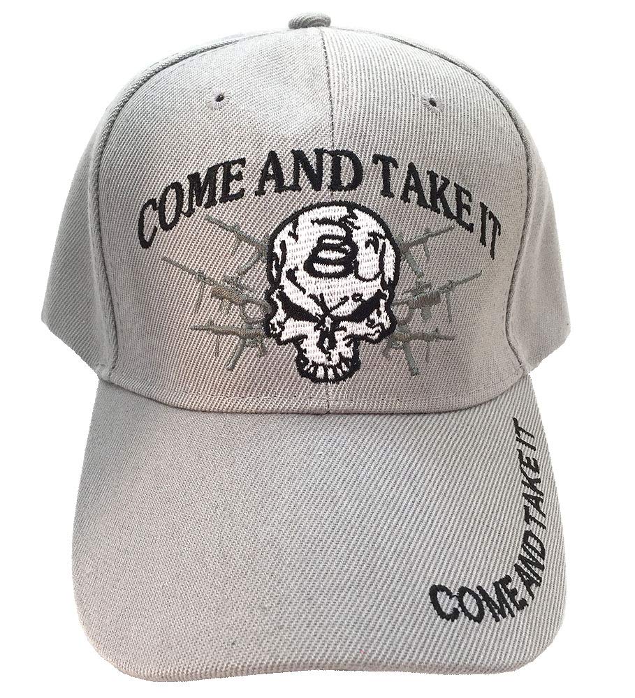 AborenCo Come and Take It | 2nd Amendment | M-16 Gun Rifle | 3D Embroidery Baseball Hat Cap