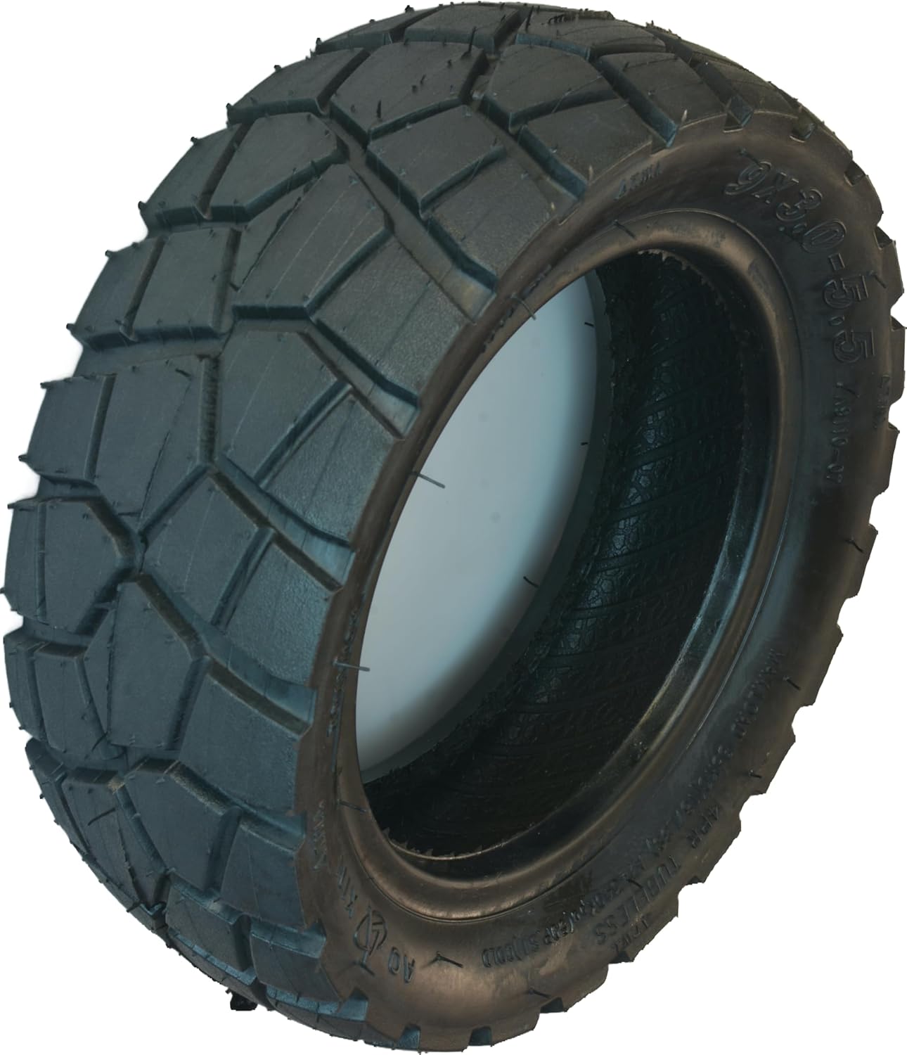 Electric Scooter Tyre, 23x14cm (9x3-5.5 Inches), Black
