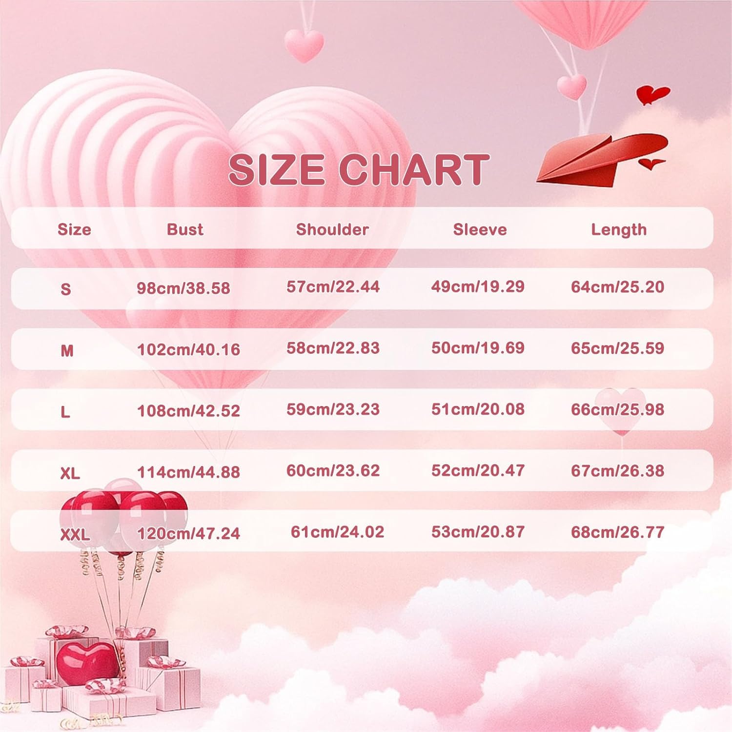 Valentine Sweater for Women Valentines Heart Cardigan Crew Neck Cute Lightweight Plus Size Ribbed Knit Button Sweaters - Image 6