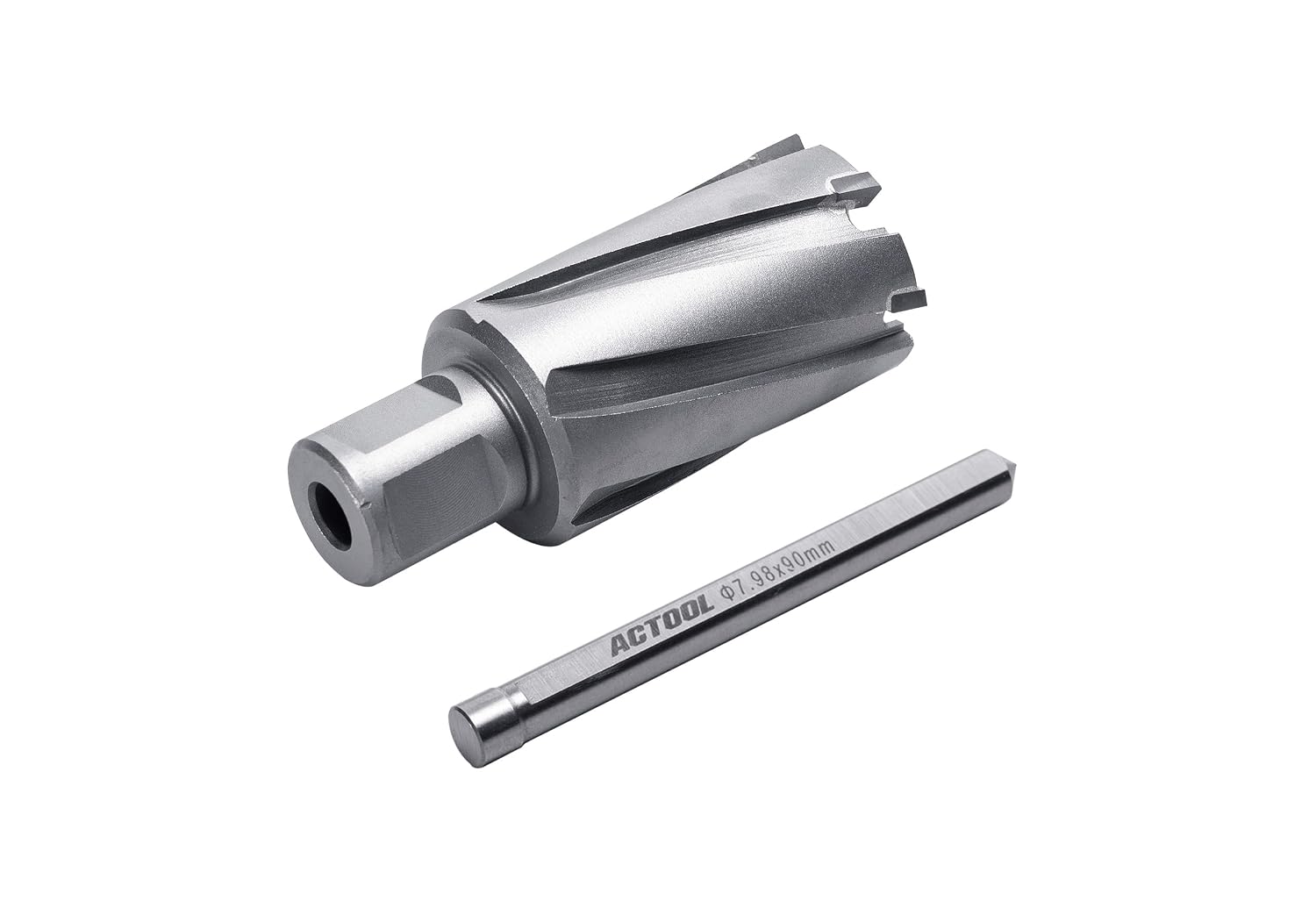 ACTOOL 1-1/4'' Diameter x 1-3/8'' Depth of Cut Carbide Tipped TCT ANNULAR Cutter with 3/4'' Weldon Shank