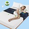 Grounding Sheet for Bed, Organic Cotton and Silver Fiber, Indoor Grounding Sheets for Full Body Balance & Wellness Support Black,60x266cm