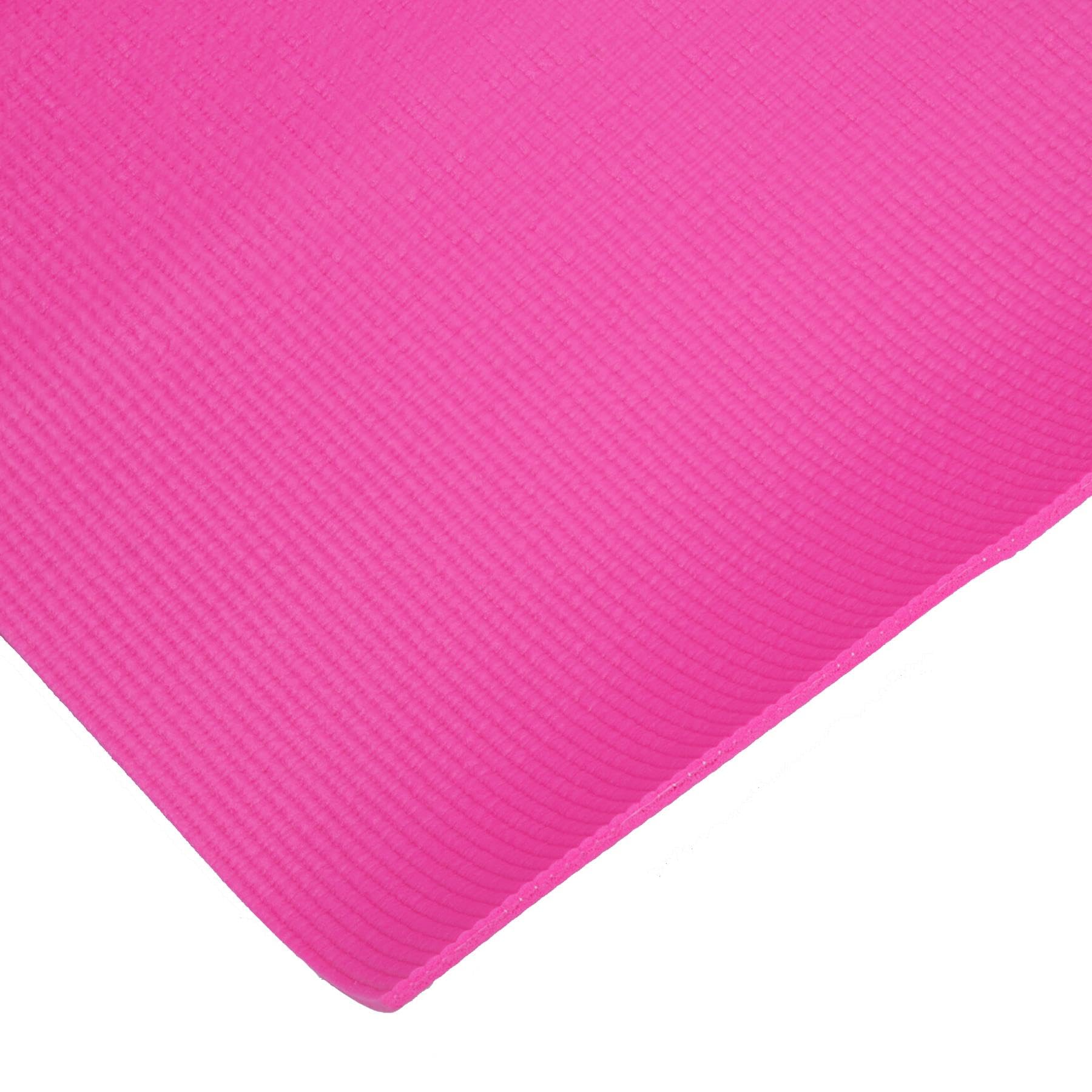 Tappetino per yoga, pilates, stretching, allenamento, palestra, allenamento a casa, 183 cm x 61 cm