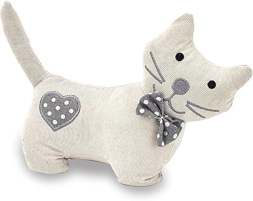 Sanlykate Tope de puerta decorativo de tela, 1.8 libras, lindo interior de animales, topes de puerta resistentes anticolisión para el hogar, tapón