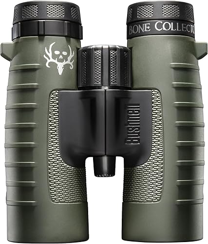 Miniatura 2 de Bushnell Paquete de binoculares: Trophy XLT 10x42 prismáticos (edición colector de huesos) + arnés binocular de lujo