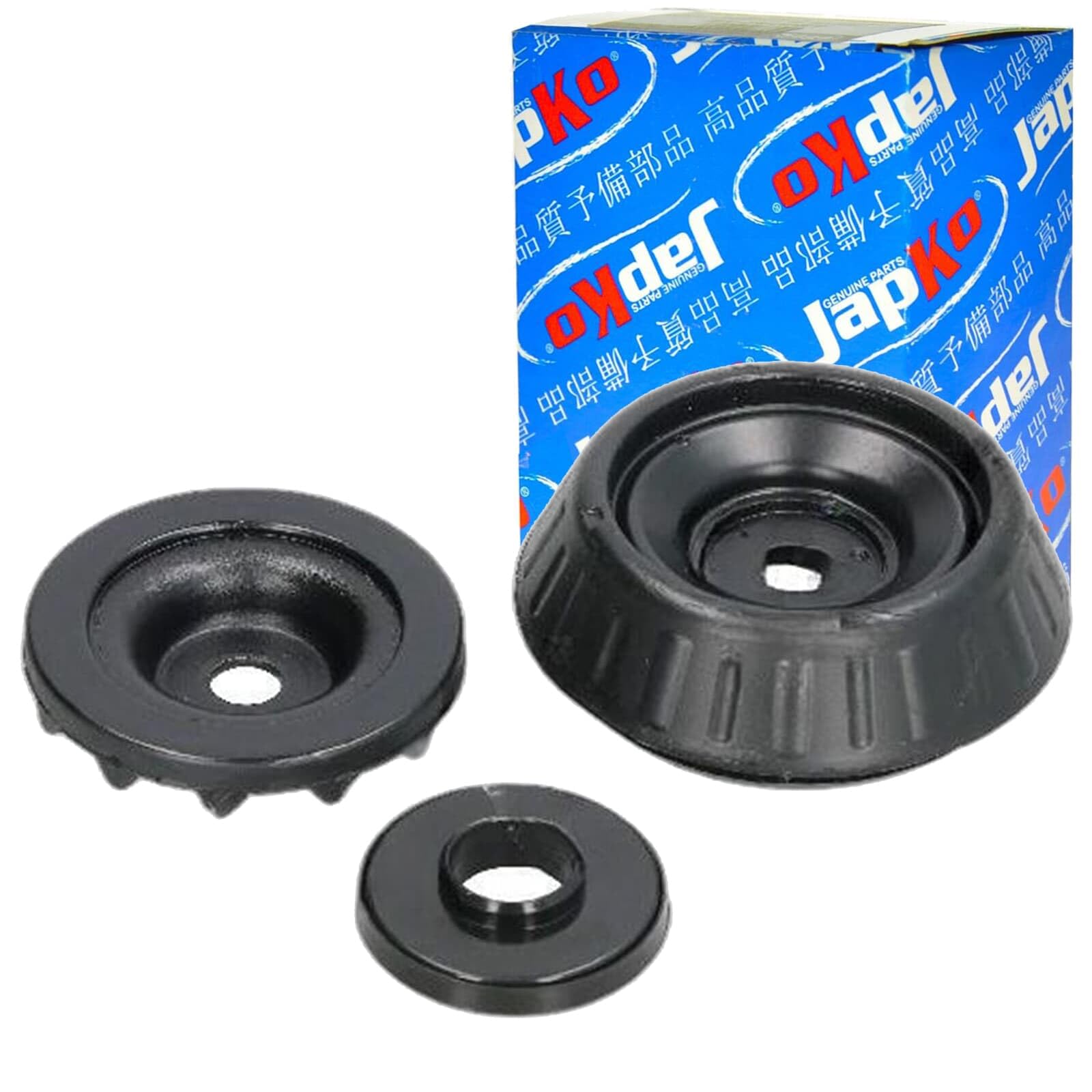 JAPKO SMJ0008 Copela de amortiguador Eje delantero Compatible con KIA RIO III UB, HYUNDAI ix20 JC